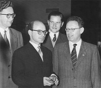Smyslov, Bronstein, Keres, Botvinnik 1954