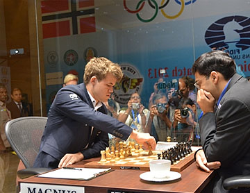 Anand - Carlsen World Championship (2013)