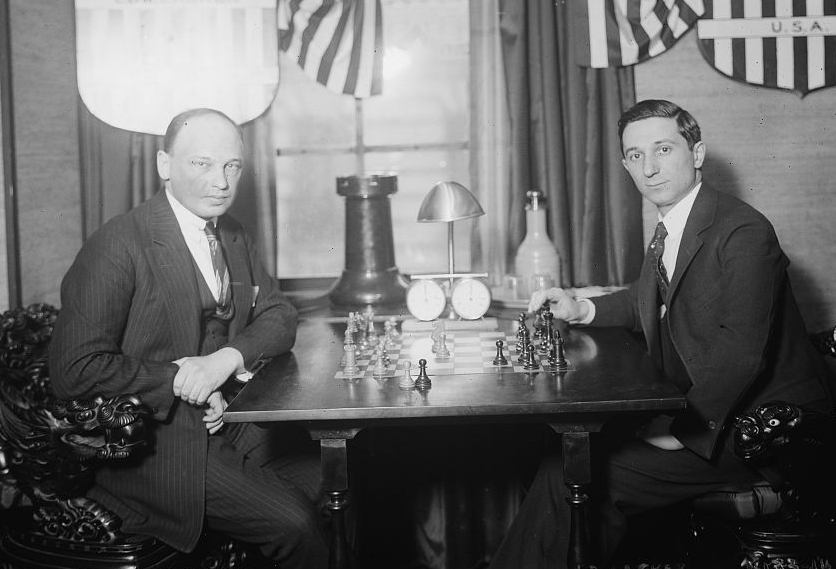 Savielly Tartakower Edward Lasker
