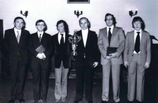 The Gold Team 1978 Portisch, Ribli, Sax, Adorjan, Csom Vadász