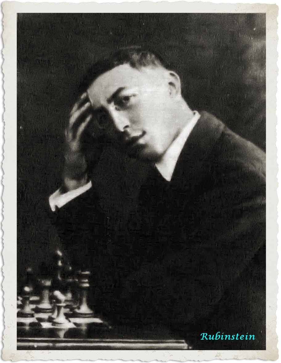 Akiba Rubinstein VS Alexander Alekhine