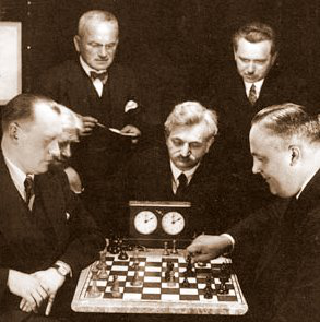 Alekhine - Bogoljubov. World Chess Championship 1929. Game 9